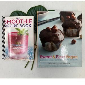 The Smoothie Recipe Book Sweet & Easy Vegan Cookbook Kitchen Cooking Hardcover